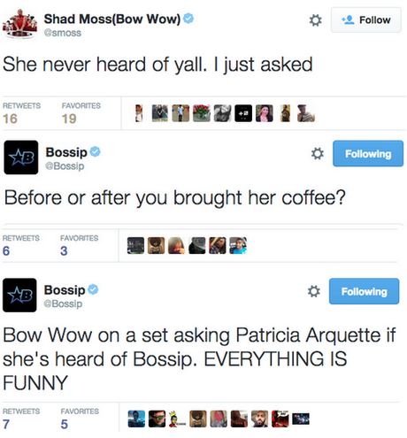 Bossip Drags Bow Wow