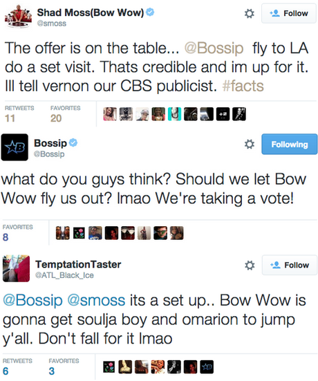 Bossip Drags Bow Wow