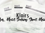 Klairs Rich Moist Soothing Sheet Mask Review