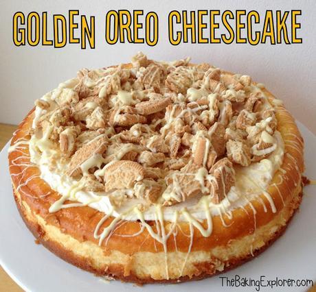 Golden Oreo Cheesecake