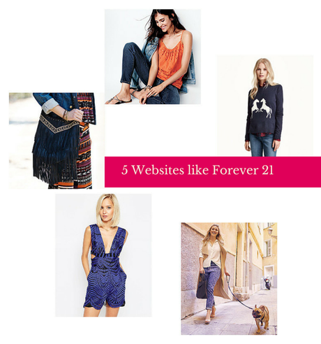 5 Online Stores like Forever21