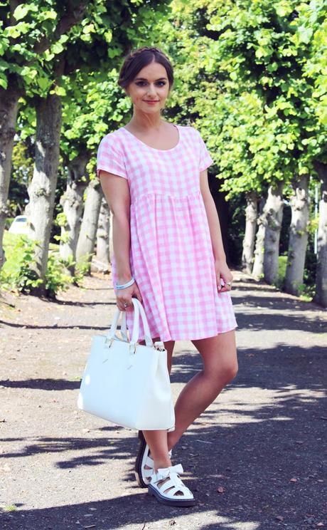 OOTD | Pink Gingham in Edinburgh OOTD | Pink Gingham in Edinburgh
