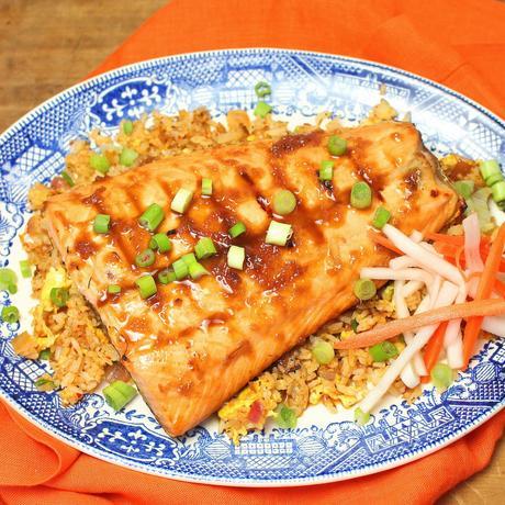 Ginger-Citrus Grilled Salmon for #SundaySupper Ginger-Citrus Grilled Salmon