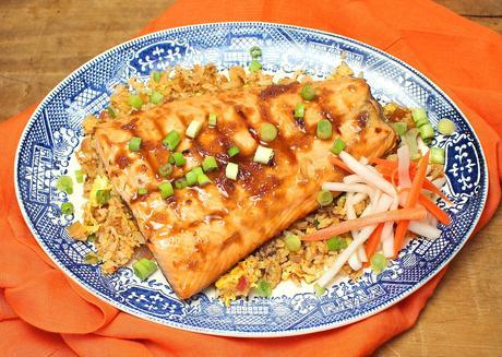 Ginger-Citrus Grilled Salmon for #SundaySupper Ginger-Citrus Grilled Salmon