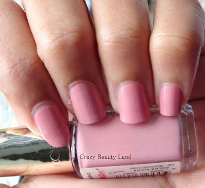 L'oreal Paris Color Riche Les Vernis Boudoir Rose (204)  & Top Coats Collection Matte (915) Review and Swatches