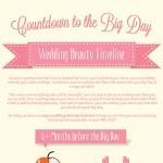 Bridal Beauty Timeline Infographic