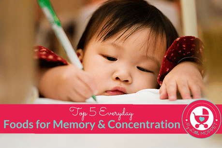 Top 5 Foods that boost Memory and Concentration in Kids