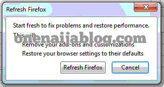 Step by Step Guide on How to Reset your Firefox to its Default