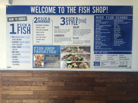 Lunch at Hermosa Beach Fish Shop