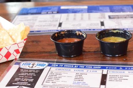 Lunch at Hermosa Beach Fish Shop