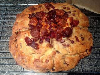 Prosciutto, Manchego and Balsamic Onion Soda Bread: GBBO Week #3