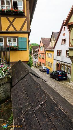 View down Spitalgasse street.