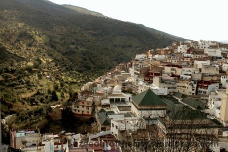 The hilltop town of Moulay Idris