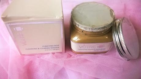 Votre Purifying Deep Cleansing & Clearing Masque Review
