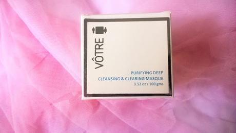 Votre Purifying Deep Cleansing & Clearing Masque Review