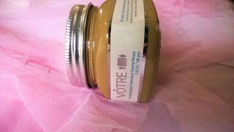 Votre Purifying Deep Cleansing & Clearing Masque Review