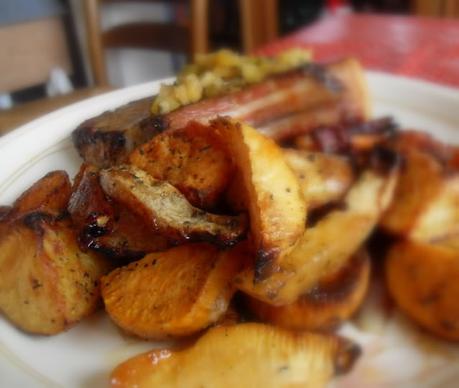 Pork Chops with an Apple Relish