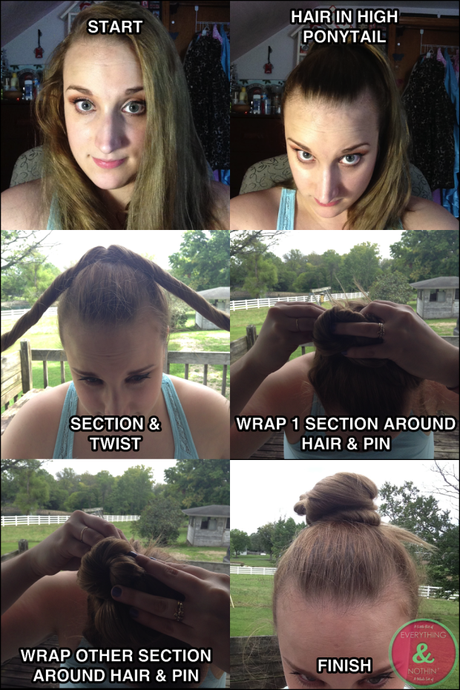 BEAUTY HACK (QUICK TOP KNOT)