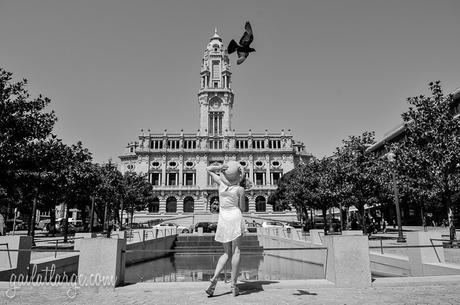 City Hall, Porto | model: Jessica Mezey