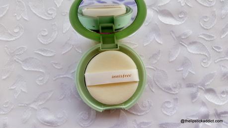 Innisfree No-Sebum Mineral Pact Review