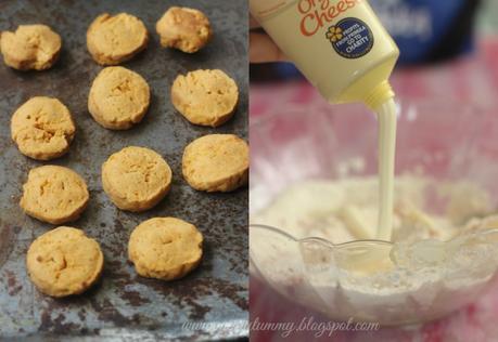 Cheese Cookies :Eggless Indian Style Salted Cheese Biscuits