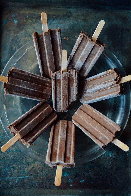 Avocado Fudgesicles & @Boydandblair Semifreddo (Vegan) // www.WithTheGrains.com