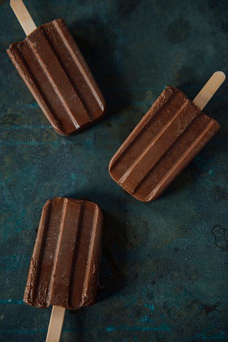 Avocado Fudgesicles & @Boydandblair Semifreddo (Vegan) // www.WithTheGrains.com