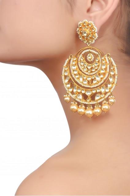 Get Ethnic Look By Wearing Designer Earrings!