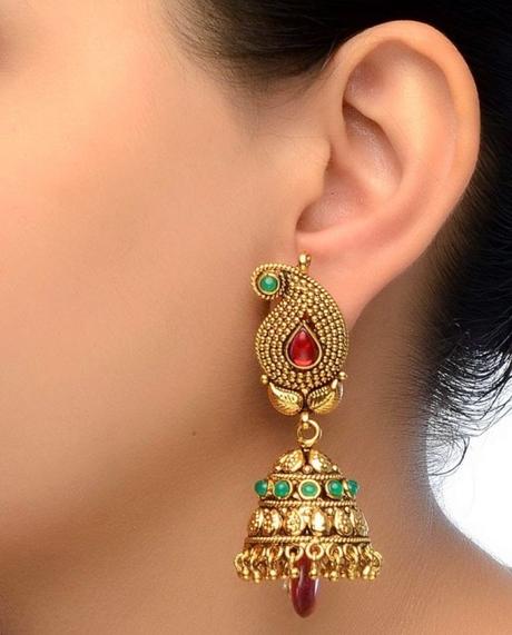 Get Ethnic Look By Wearing Designer Earrings!