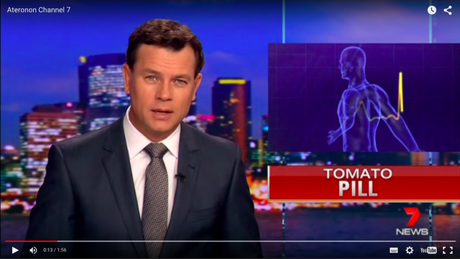 UK Produced ‘Tomato Pill’ Causes a Stir in Australia UK Produced ‘Tomato Pill’ Causes a Stir in Australia