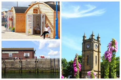 Amble Church and Town, Northumberland