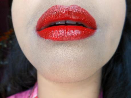 Winged Liner + Matte Red Lips feat. Maybelline Color Show Lipstick Red Rush | Day 5