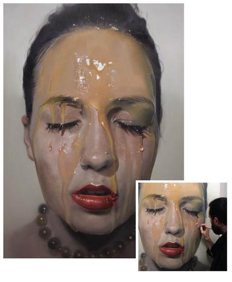 Mike Dargas - photorealism - the honey set