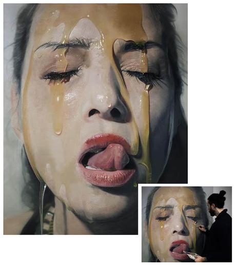 Mike Dargas - photorealism - the honey set