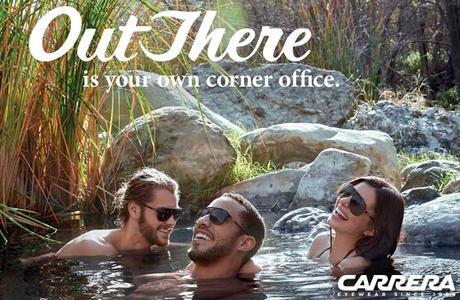 Carrera sunglasses out there campaign