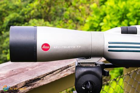 Leica APO-TELEVID 77 spotting telescope used by our guide.