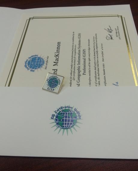 GISP certificate and GISP pin