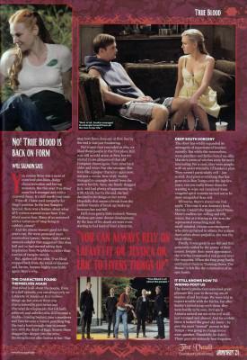 True Blood Feature in Special Vampire Edition of SFX Magazine