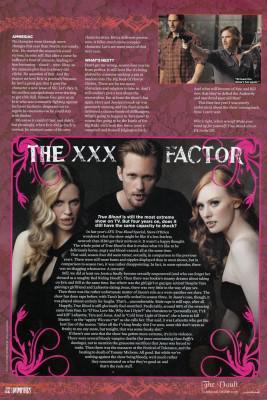 True Blood Feature in Special Vampire Edition of SFX Magazine