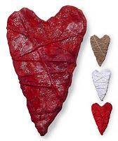 Recycled Paper Heart Valentine