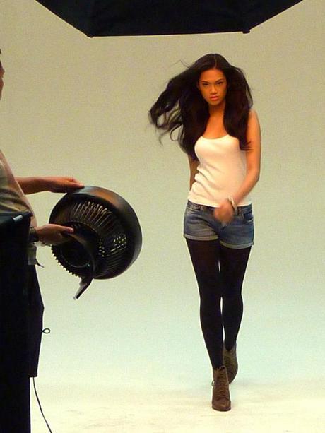 Supermodel Danica Magpantay for Tattoo Home – Behind the Scenes for Print and TVC