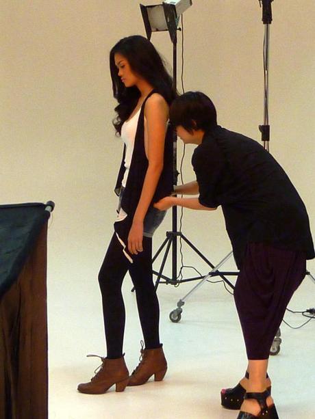 Supermodel Danica Magpantay for Tattoo Home – Behind the Scenes for Print and TVC