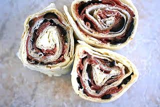 Touchdown Tuesday Tortilla Pinwheels