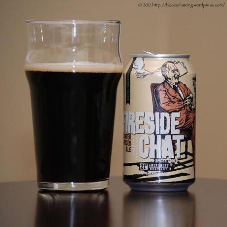 Beer Review – 21st Amendment Fireside Chat Winter Spiced Ale