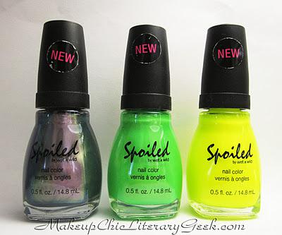 Swatch & Review: Wet N Wild Spoiled Polish Mini Haul