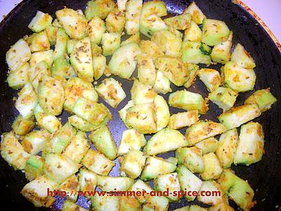 Stir-fried Zucchini