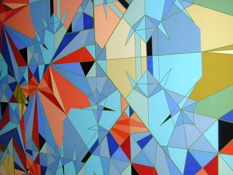 Artist spotlight: Michael Begenyi's color rich, geometric paintings