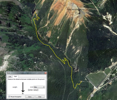 2011 - June 25th - Gray Copper Falls, Uncompahgre National Forest