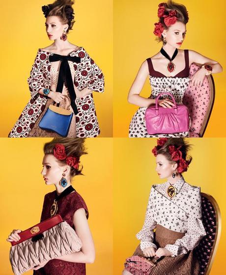 Miu Miu ALLFashions Nod to the Past: Retro Glamour