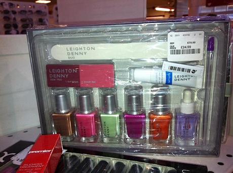 TKMaxx spy pics of Color Club & Leighton Denny